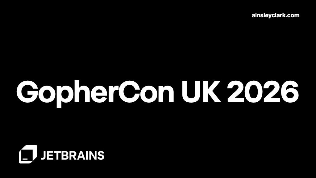 GopherCon UK 2026 Image